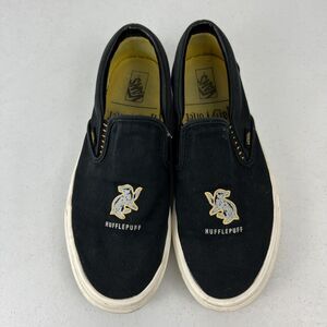 Vans X Harry Potter Hufflepuff Slip On Shoes Mens Size 8.5 Womens Size 10